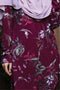 Ironless Baju Kurung Laura Printed