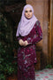 Ironless Baju Kurung Laura Printed