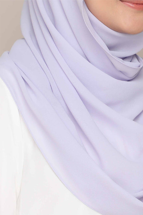 Tudung Shawl Myza Deluxe Heavy Chiffon