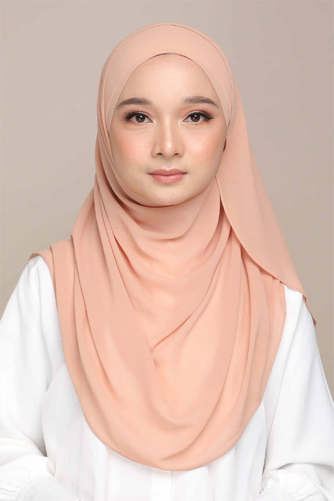 Myza Deluxe Heavy Chiffon Shawl Tudung