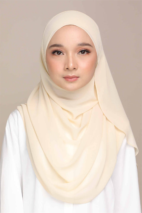 Myza Deluxe Heavy Chiffon Shawl Tudung