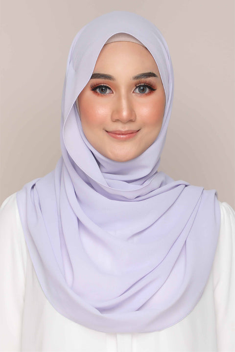 Myza Deluxe Heavy Chiffon Shawl Tudung