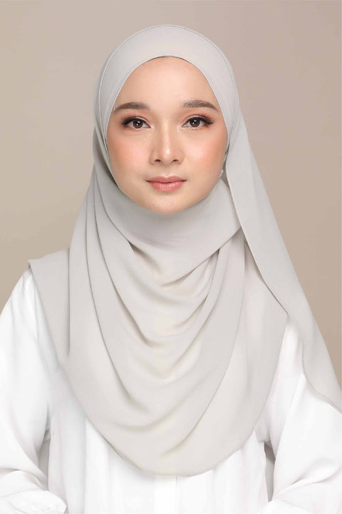 Myza Deluxe Heavy Chiffon Shawl Tudung