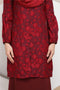 Baju Kurung Modern Sara Embroidered Sulam Organza