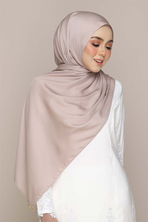 Tudung Shawl Diya Matte Silk Satin