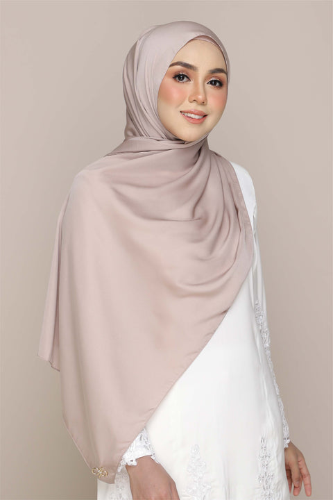 Tudung Shawl Diya Matte Silk Satin