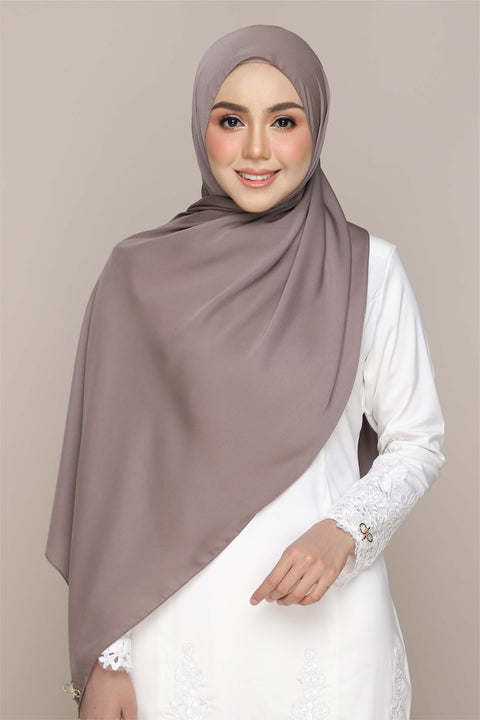 Tudung Shawl Diya Matte Silk Satin