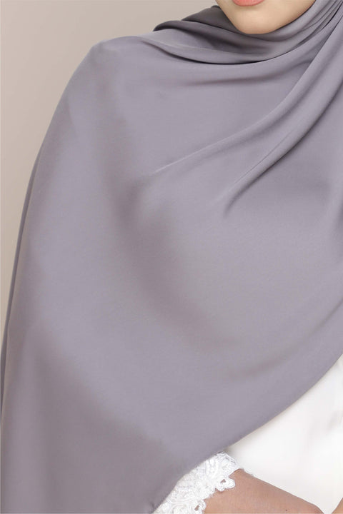 Tudung Shawl Diya Matte Silk Satin