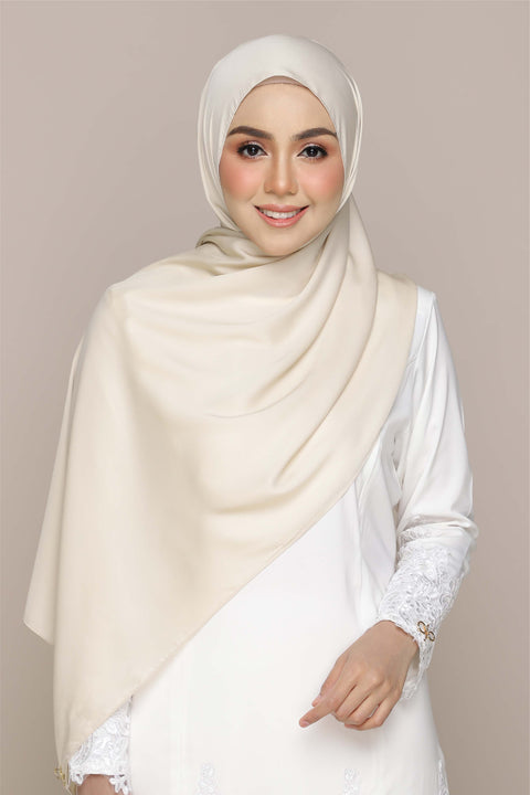 Tudung Shawl Diya Matte Silk Satin