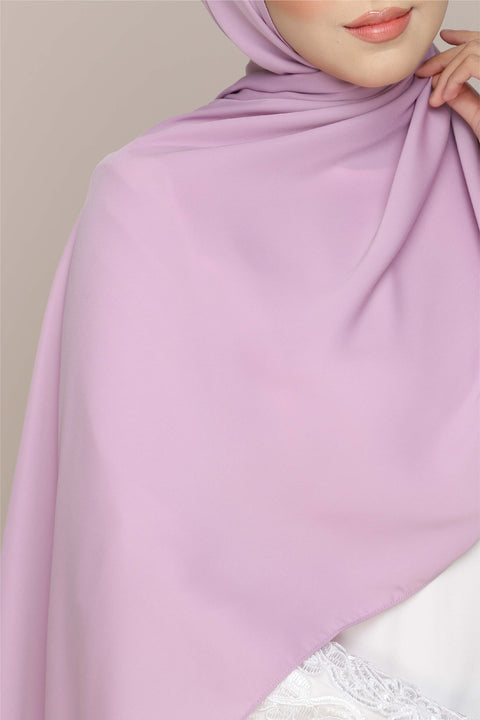 Tudung Shawl Diya Matte Silk Satin