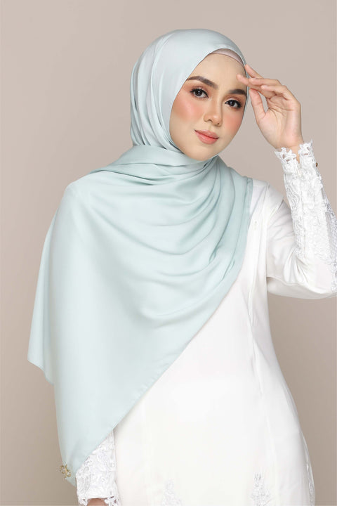 Tudung Shawl Diya Matte Silk Satin