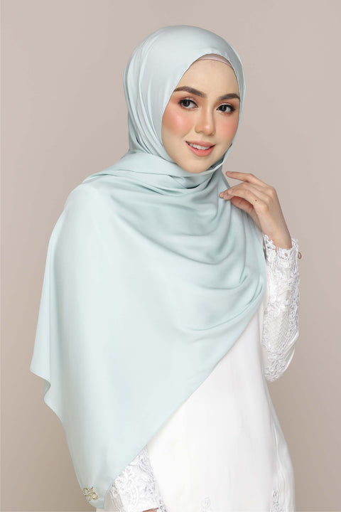 Tudung Shawl Diya Matte Silk Satin