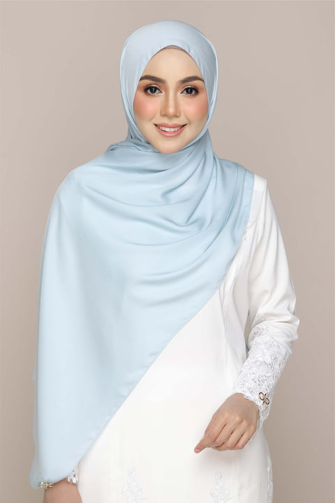 Tudung Shawl Diya Matte Silk Satin