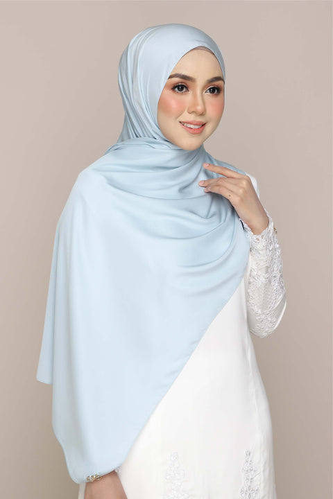 Tudung Shawl Diya Matte Silk Satin