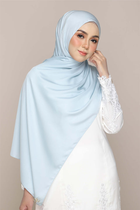 Tudung Shawl Diya Matte Silk Satin