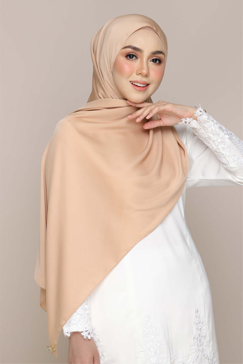 Tudung Shawl Diya Matte Silk Satin