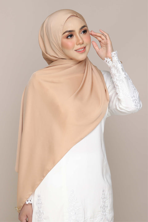 Tudung Shawl Diya Matte Silk Satin