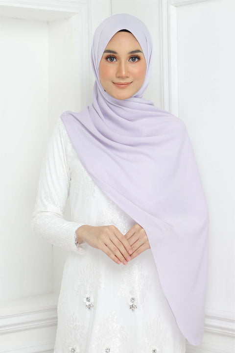 Tudung Shawl Diya Matte Silk Satin