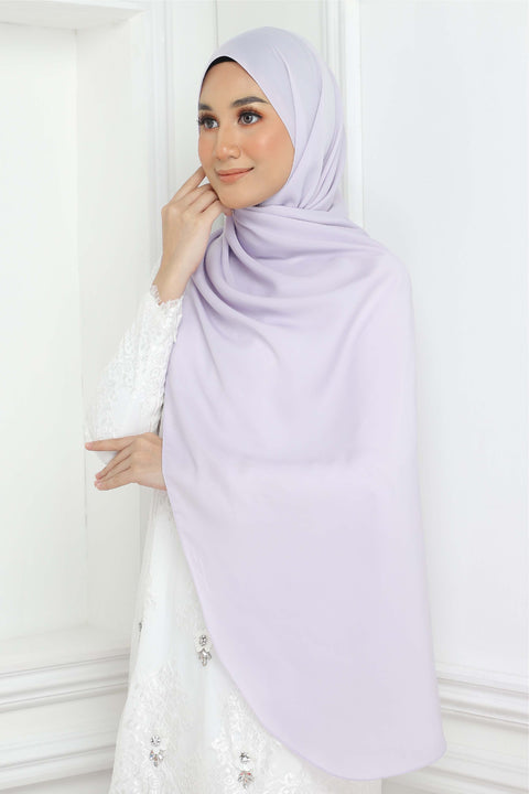 Tudung Shawl Diya Matte Silk Satin