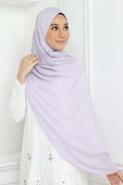 Tudung Shawl Diya Matte Silk Satin