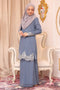 Selena Glitters Chiffon Modern Baju Kurung