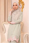 Selena Glitters Chiffon Modern Baju Kurung