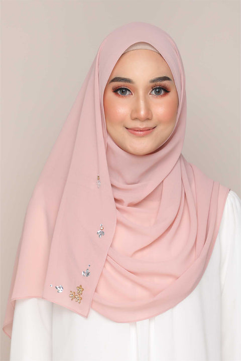 Amani Heavy Chiffon Beads Shawl Tudung