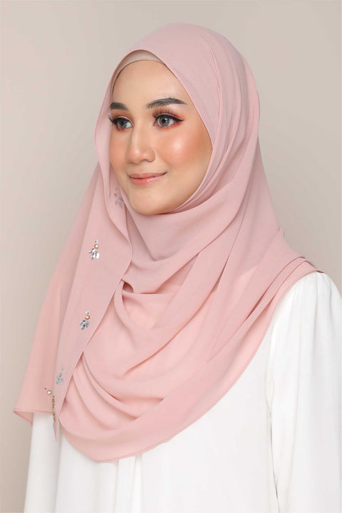 Amani Heavy Chiffon Beads Shawl Tudung