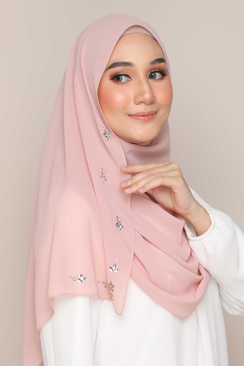 Amani Heavy Chiffon Beads Shawl Tudung