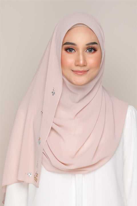 Amani Heavy Chiffon Beads Shawl Tudung