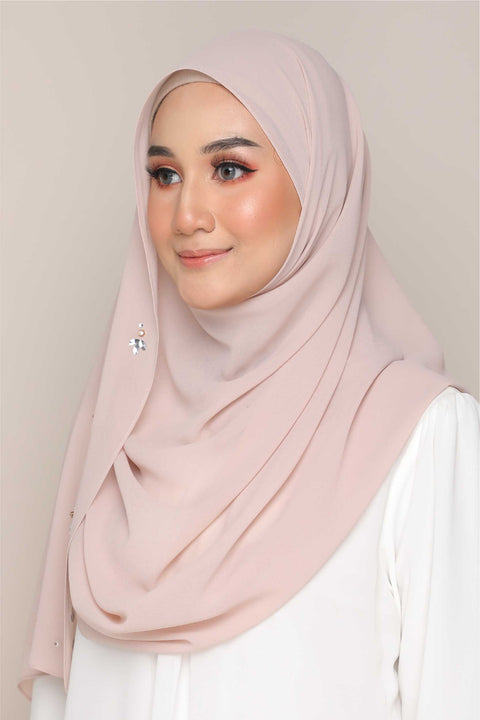 Amani Heavy Chiffon Beads Shawl Tudung