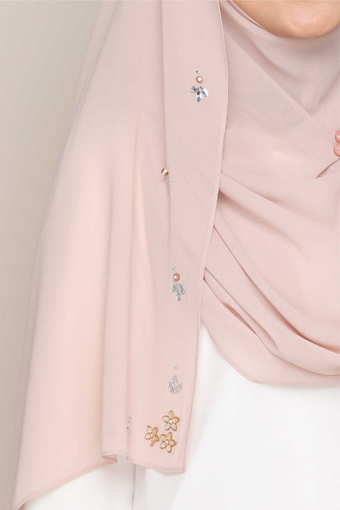 Amani Heavy Chiffon Beads Shawl Tudung