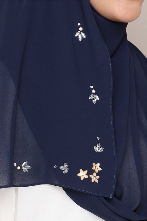 Amani Heavy Chiffon Beads Shawl Tudung
