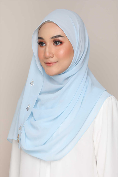 Amani Heavy Chiffon Beads Shawl Tudung