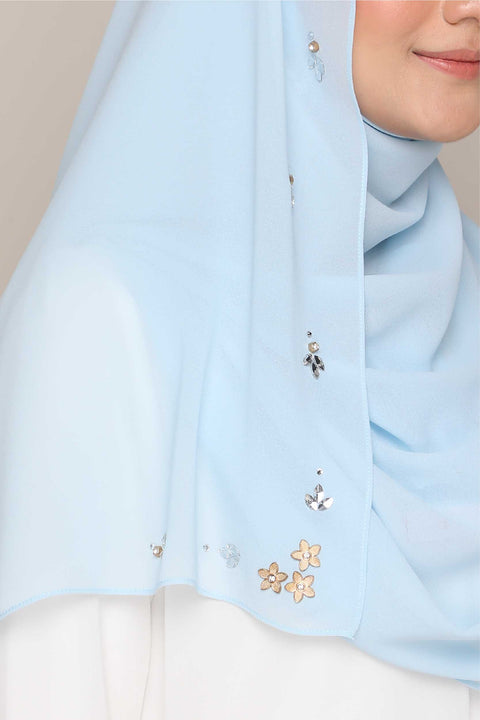 Amani Heavy Chiffon Beads Shawl Tudung